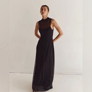 Dissh black Jagger maxi dress